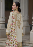 Ivory Embroidered Sharara Suit