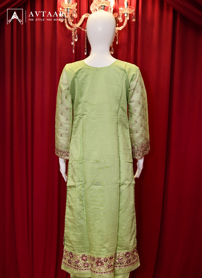 Green Harmony Salwar Suit