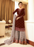 Designer Sharara Salwar Kameez Suit