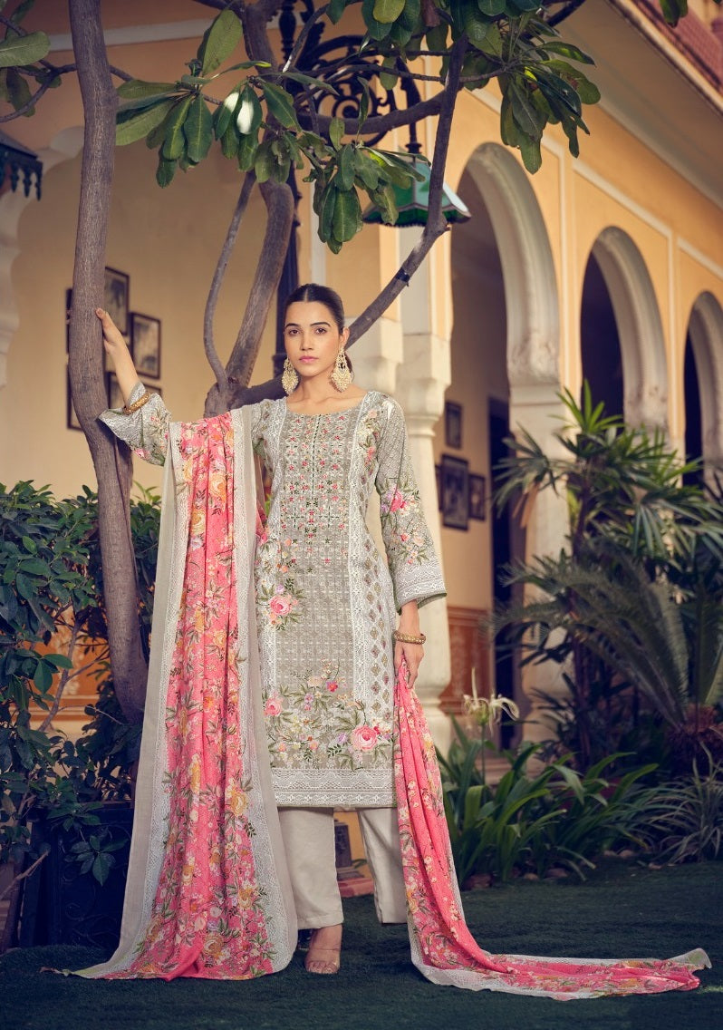 Readymade Cotton Fancy Salwar Suit
