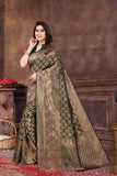 Exclusive Soft Silk Green Saree