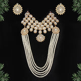 Kundan Bollywood Necklace With Earrings