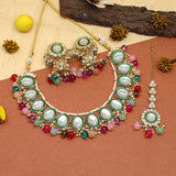 Multi Color Kundan Necklace Set