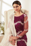 Purple Color Fancy Embroidered Salwar kameez design