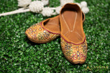 New Designer Embroidered Handcrafted Jutti
