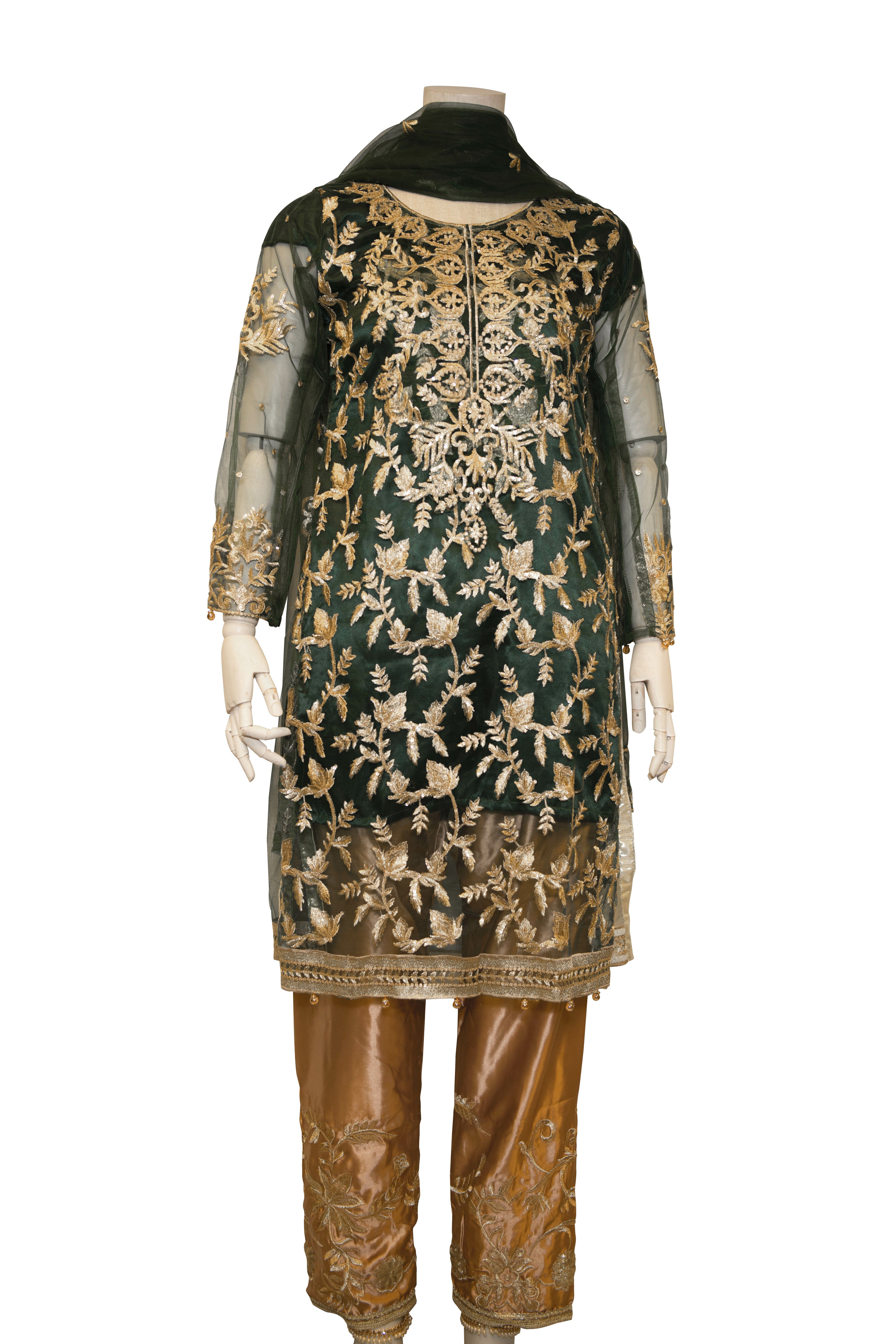Embroidery Work Pakistani Designer Suit