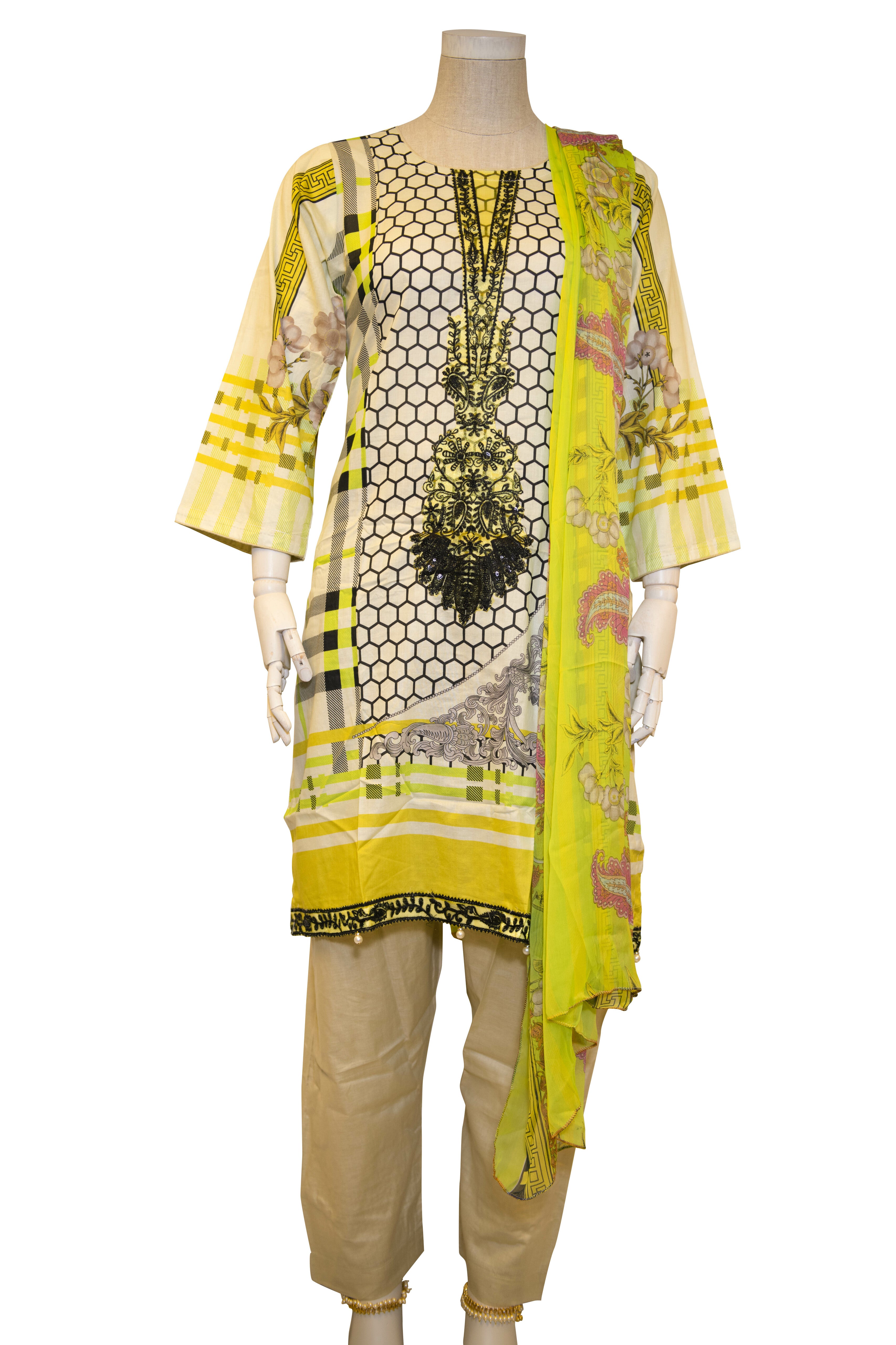 Original Pakistani Lawn Dress
