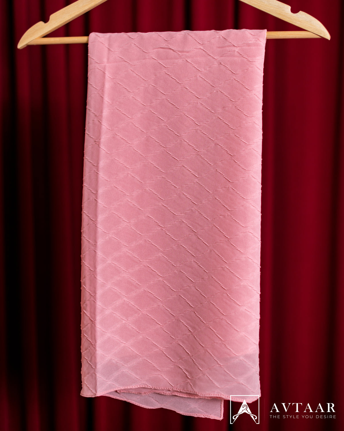 Artisan Aura light Pink Scarf/Hijab