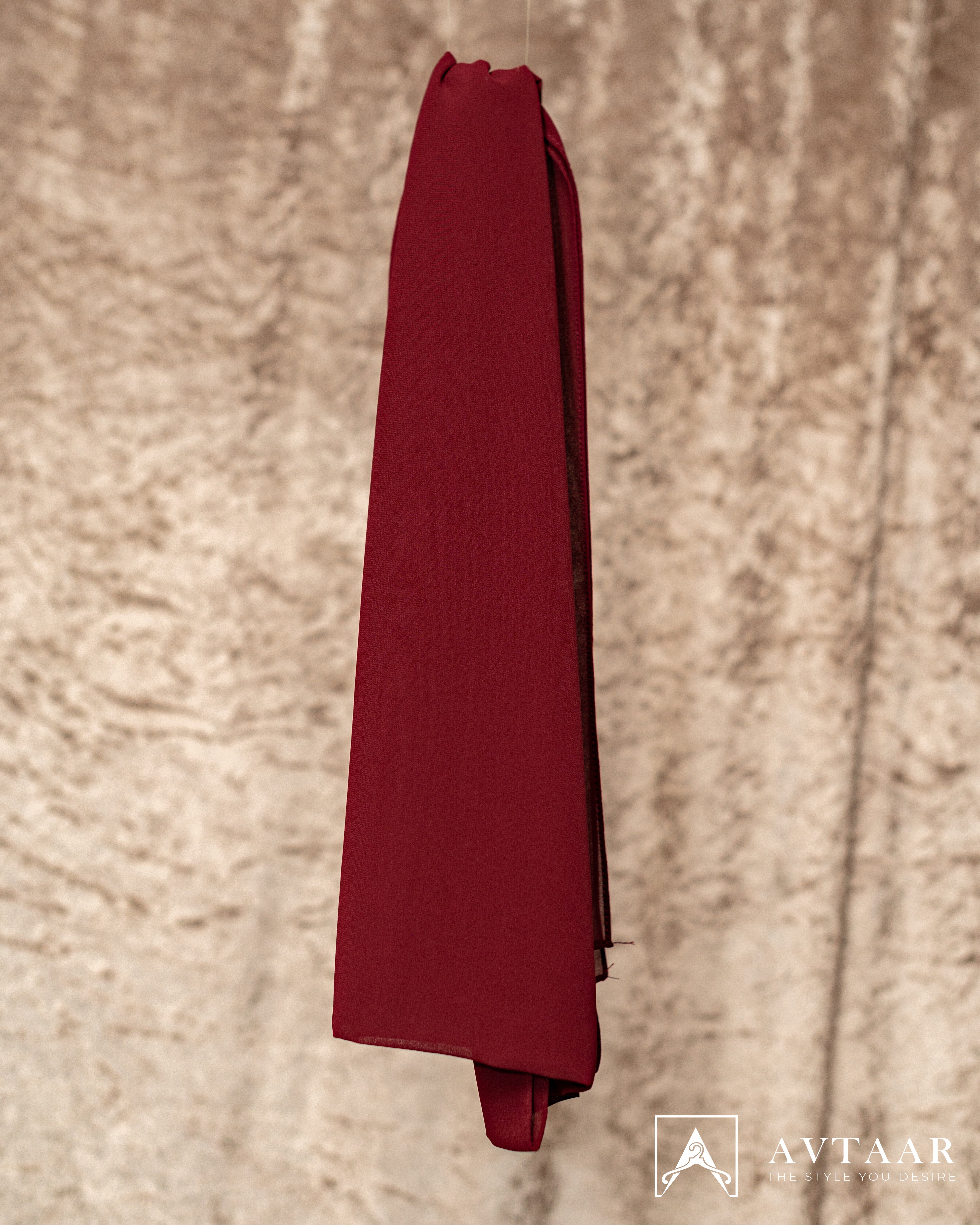 SereniSilk Red Scarf/Hijab