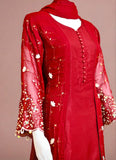 Enchanting Red Salwar Suit