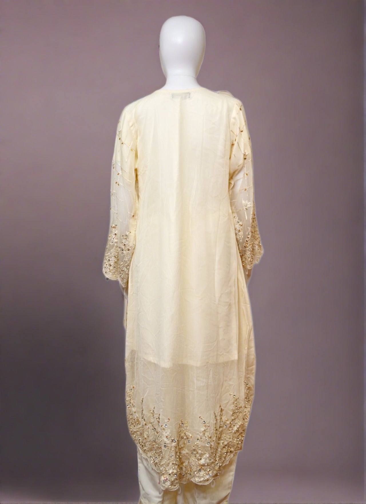 Elegant Embroidery Cotton Salwar Suit