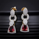 Marvellous Gold Plated Drop Earrings