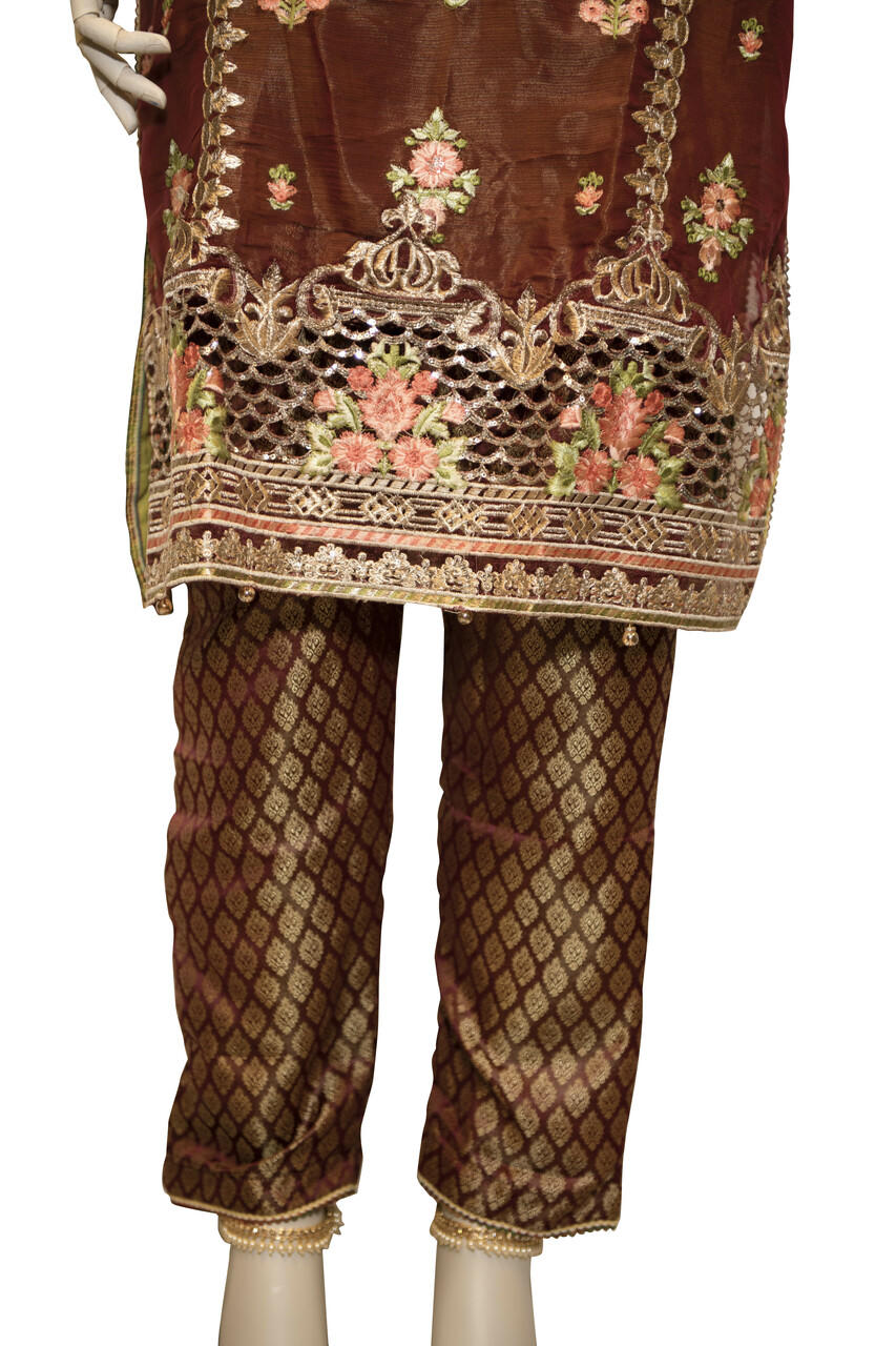 Embroidery Net Pakistani Designer Suit